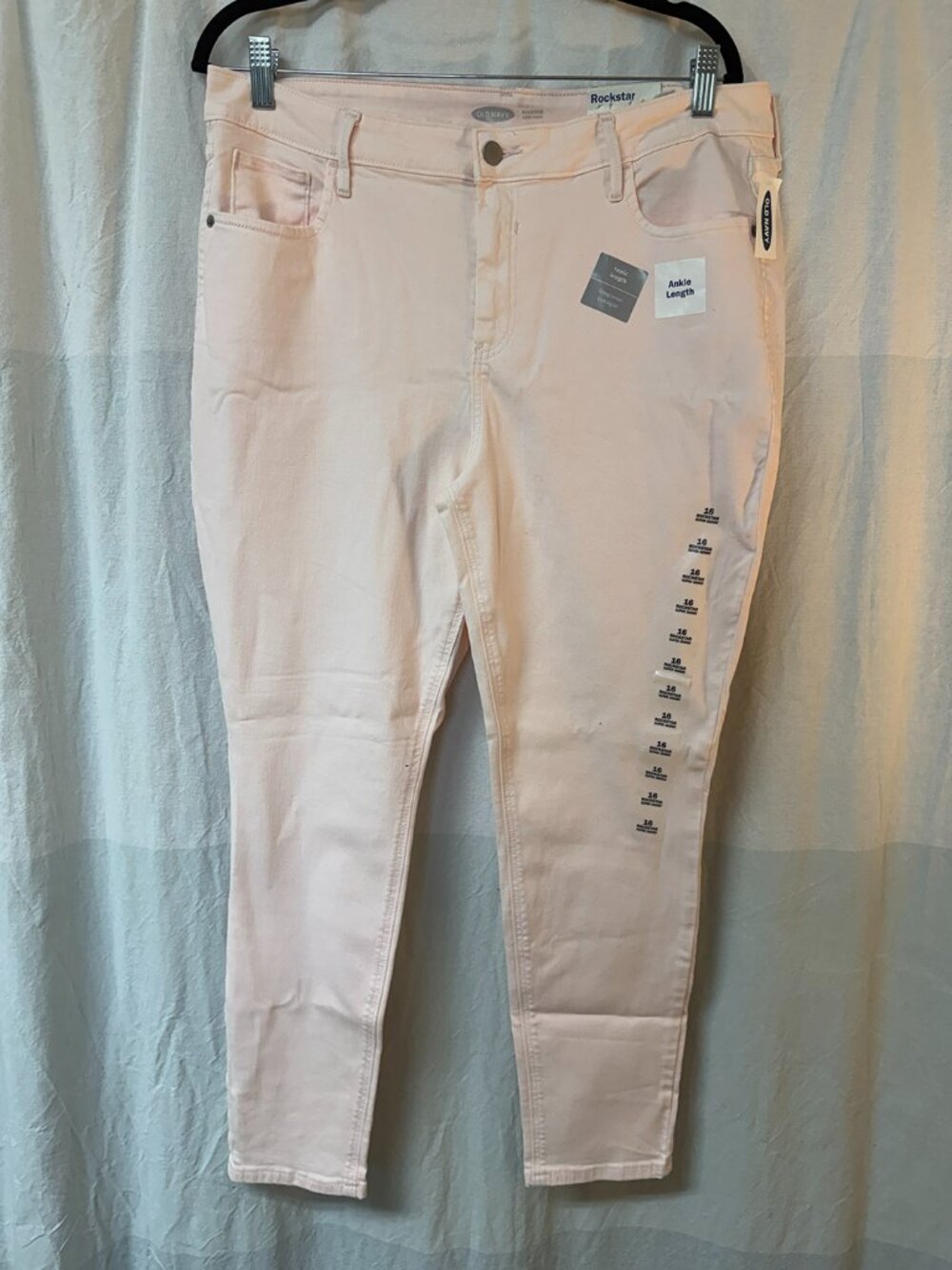 Mid-Rise Rockstar Super Skinny Ankle-Length Jeans